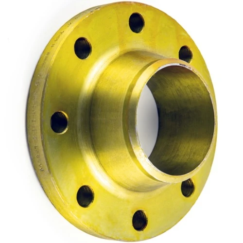 ANSI B16.5 YELLOW PAINT WELD NECK FLANGE