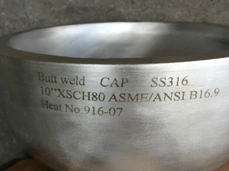 ASTM A403 WP316 Cap