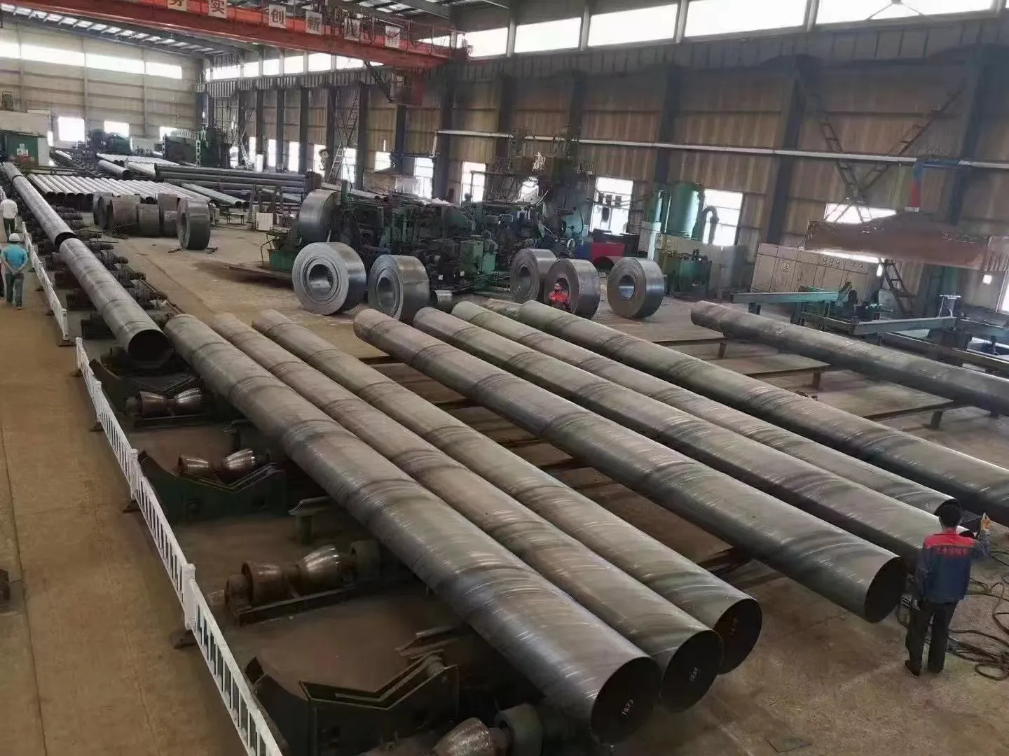 2 metal pipe